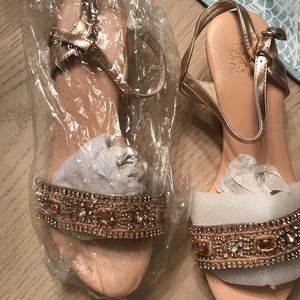 Ladies wedge sandals